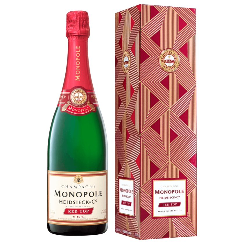 Heidsieck Monopole Champagner Red Top Sec 0,75l
